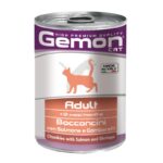 Hrana Umedă Monge pentru Pisici Gemon cu Somon și Creveți, 415g