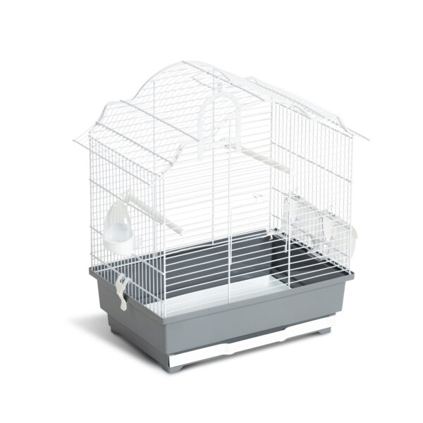 Colivie pentru păsări Patty New, Alb, dimensiuni 37x23x42 cm