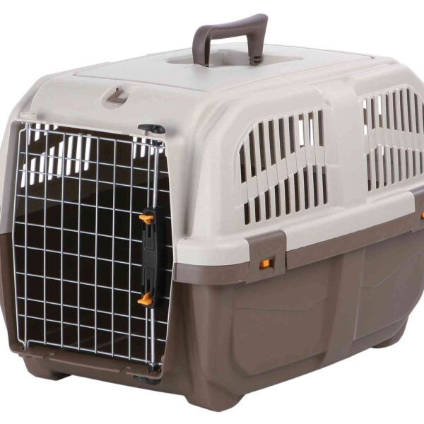 Cusca de transport Trixie Skudo IATA 3, S, 60x40x39 cm, până la 24 kg