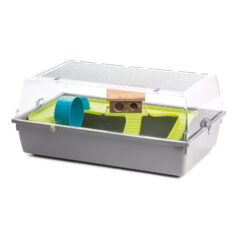 Cusca pentru Rozătoare FOP Tamburino Fun cu Capac, Plastic, 75x47 cm