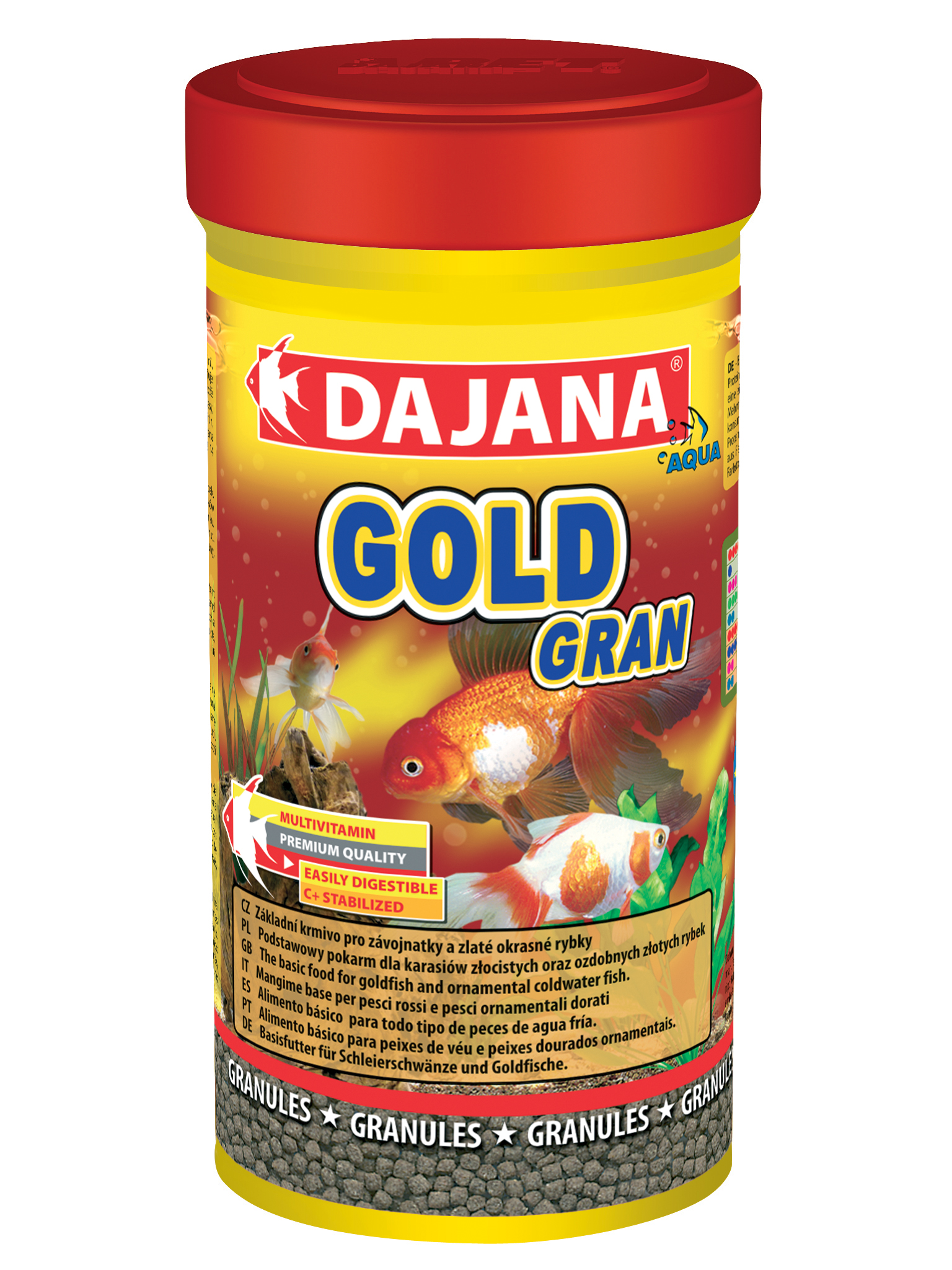 Hrana completă Gran pentru peștii aurii - Dajana Pet, 100 ml Hrana completă Gran pentru peștii aurii - Dajana Pet, 100 ml