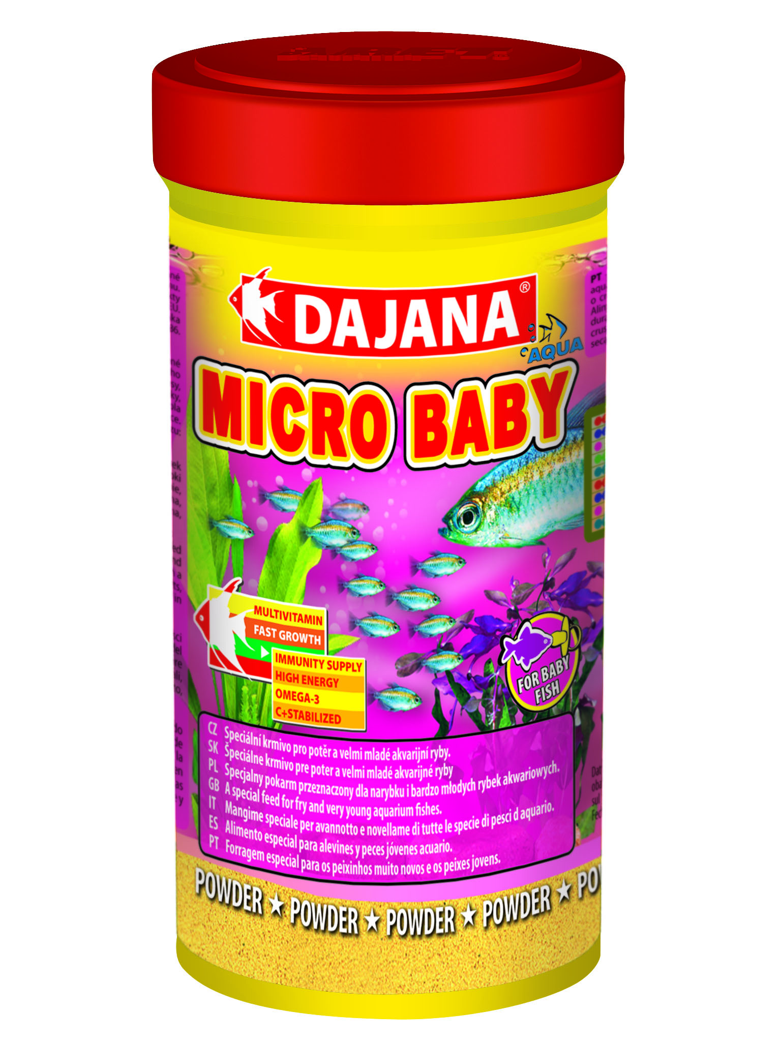 Hrana specială pentru puiet Dajana Pet - Micro Baby 100 ml Hrana specială pentru puiet Dajana Pet - Micro Baby 100 ml