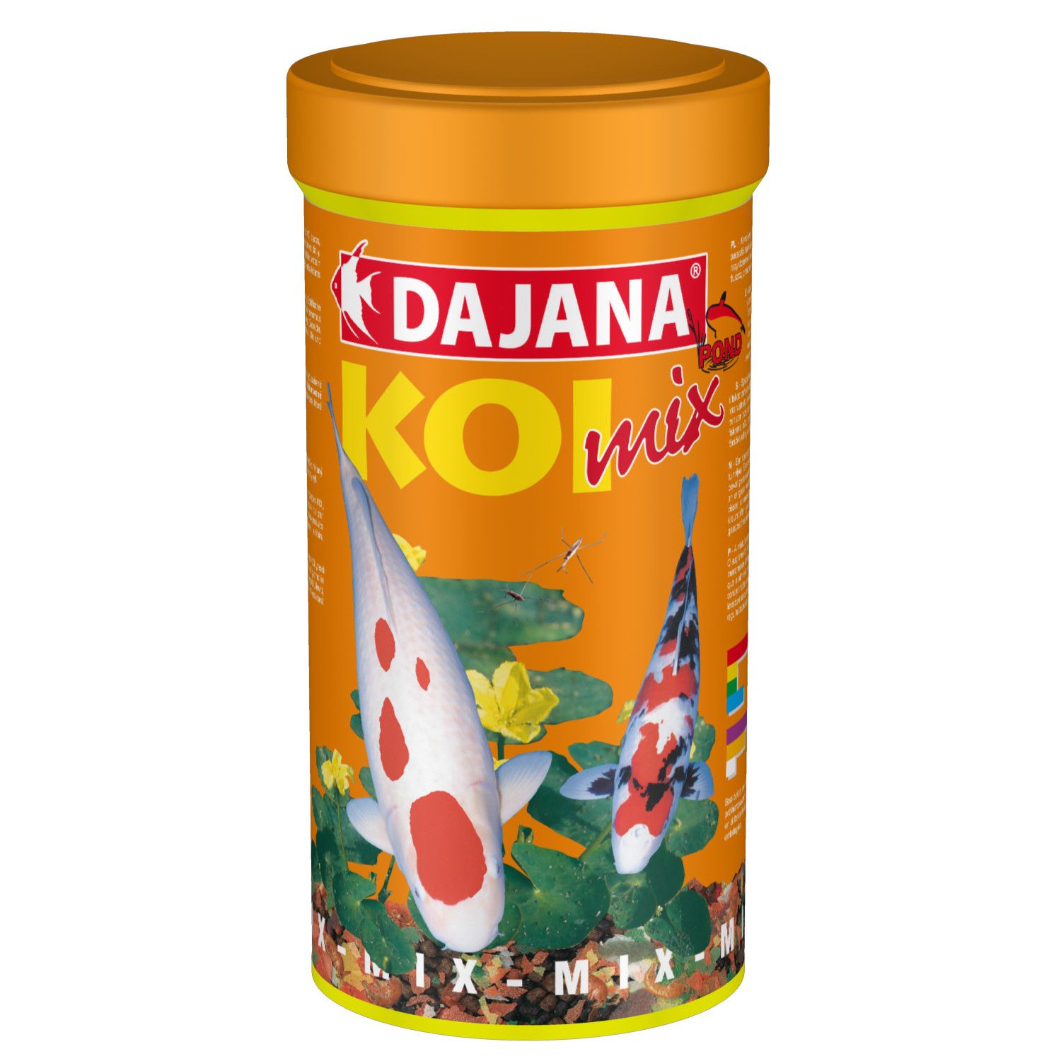 Hrana completă Koi Mix 1000 ml - Dajana Pet pentru pești din bazine Hrana completă Koi Mix 1000 ml - Dajana Pet pentru pești din bazine