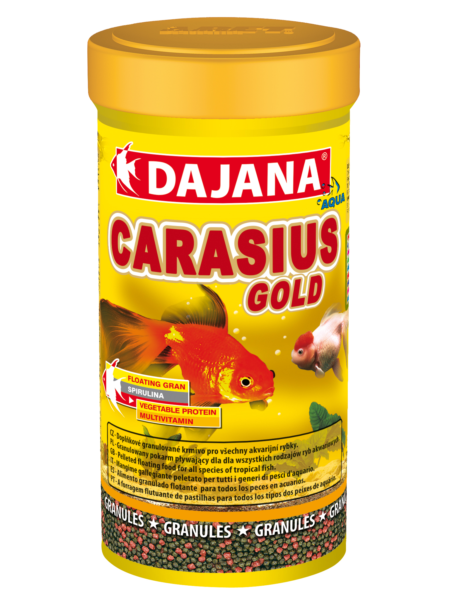 Hrana pentru pești ornamentali Carasius Gold 100 ml Dajana Pet Hrana pentru pești ornamentali Carasius Gold 100 ml Dajana Pet
