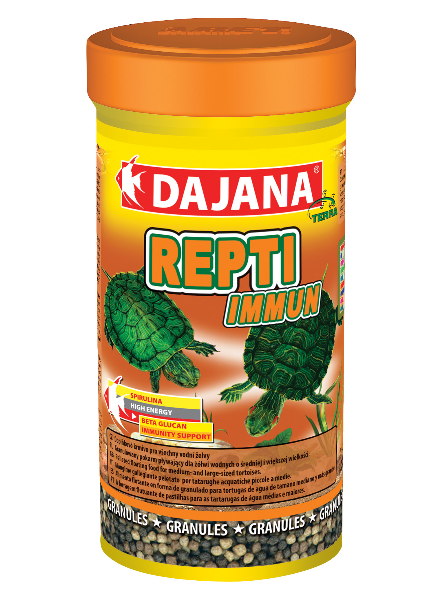 Hrana pentru Testoase Dajana Pet Repti Immun, 250 ml Hrana pentru Testoase Dajana Pet Repti Immun, 250 ml