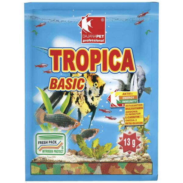 Fulgi Tropicali Dajana pentru Pești Aurii și Decorativi - 10 g