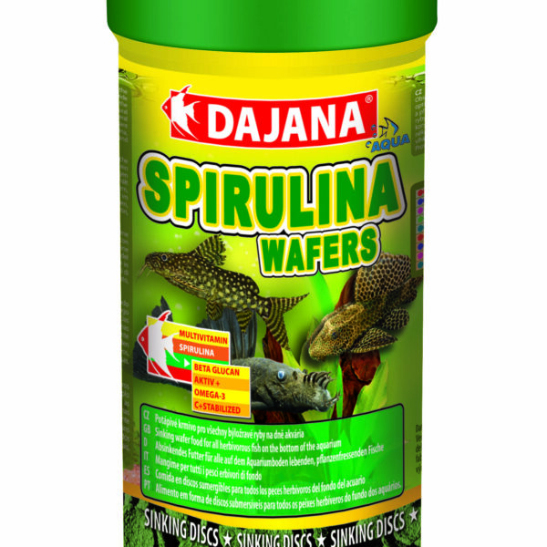 Hrana completă pentru pești cu Spirulină - Dajana Pet, 250 ml