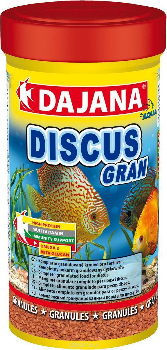 Hrana Completa pentru Discus Dajana Pet - 250 ml Fulgii Nutritivi Hrana Completa pentru Discus Dajana Pet - 250 ml Fulgii Nutritivi