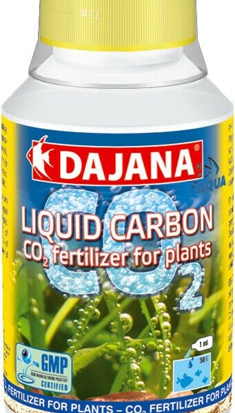 Fertilizant lichid Dajana Pet cu CO2 pentru plante acvariu, 250ml