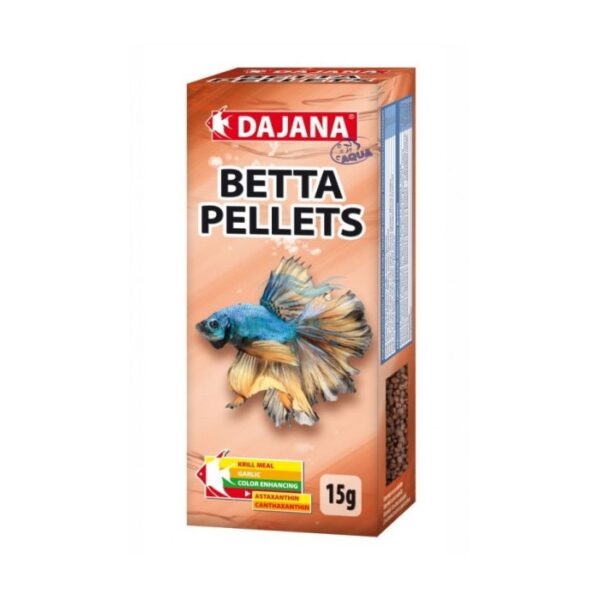 Granule Betta Dajana Pet 35 ml pentru Pești Betta