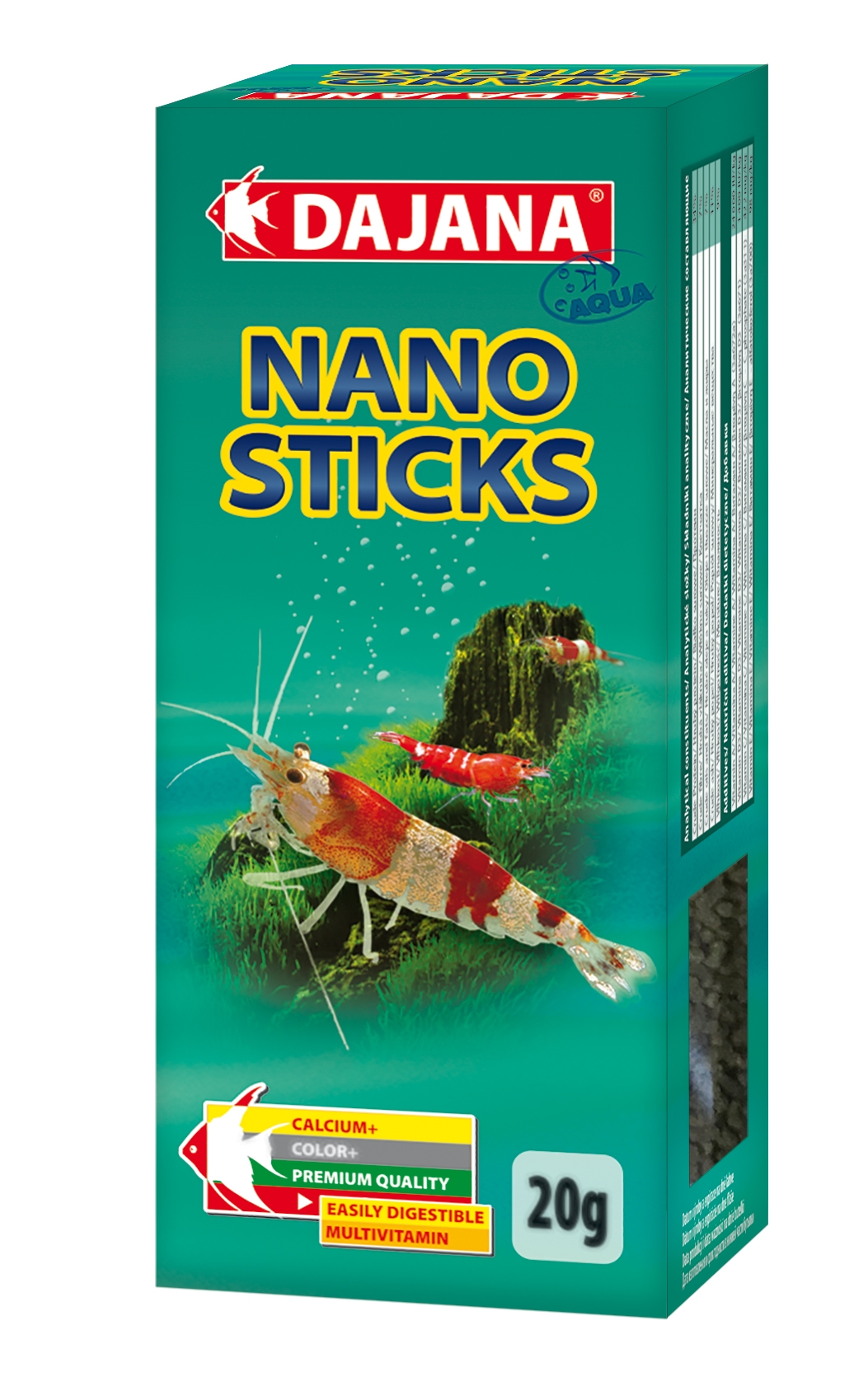 Snack-uri Nano Sticks 20 g pentru pești - Dajana Pet Snack-uri Nano Sticks 20 g pentru pești - Dajana Pet