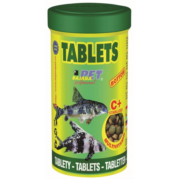 Tablete pentru pești Dajana Pet - Bottom, 250ml, hrănire optimă