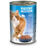 Hrana Umedă Reno pentru Pisici cu Pește - 415 g, Nutriție Sănătoasă