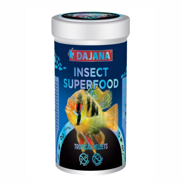 Hrana Peleti Superfood pentru Insecte Tropicale, 100ml - Dajana Pet