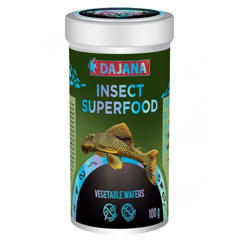 Hrana Premium pentru Pești Vegetal cu Insecte - 250ml Dajana Pet Hrana Premium pentru Pești Vegetal cu Insecte - 250ml Dajana Pet