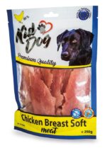 Recompense pentru câini cu piept de pui moale - 250 g KidDog