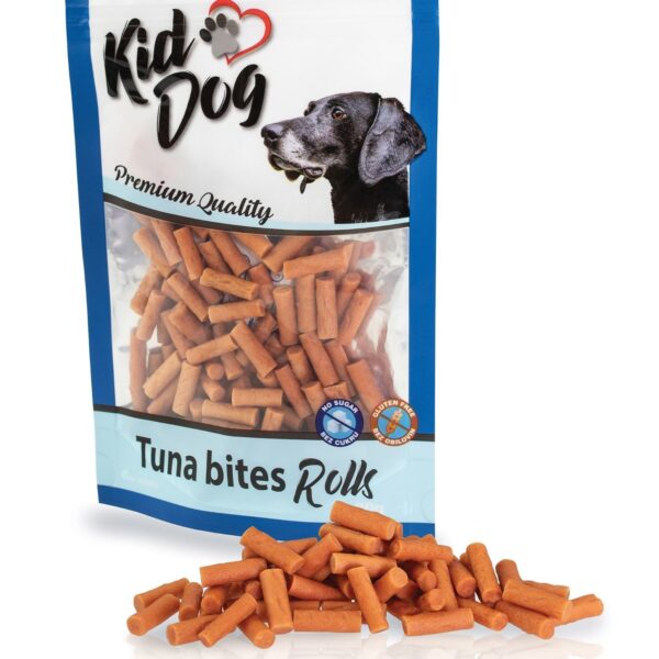 Recompense Premium pentru Câini - Rulouri cu Ton, 80g, KidDog
