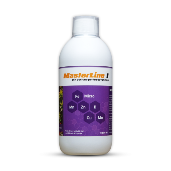 Fertilizant MasterLine I pentru plante acvarii, 500 ml