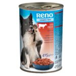 Hrana Umedă Reno pentru Câini Adulți cu Vită, 415 g