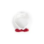 Guler cu papion pentru Caini si Pisici - Red Velvet by PetOne Couture - imagine 3