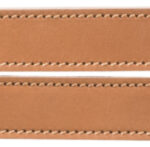 Lesa Ajustabilă Trixie Rustic "Heartbeat", 2m, 25mm, Maro