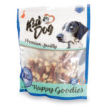 Recompense pentru câini - Oase de calciu cu piept de rață 500g KidDog