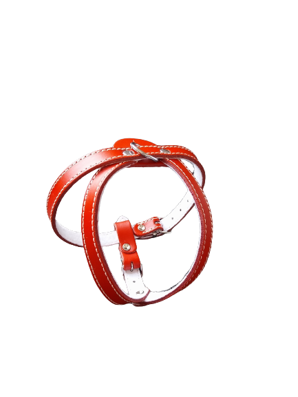 Ham Exotic-K L2 din Piele Captușit 53-59 cm, 16 mm - Roșu Ham Exotic-K L2 din Piele Captușit 53-59 cm, 16 mm - Roșu