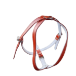 Ham Exotic-K L6 din Piele Captușit, 63-83 cm, 25 mm - Roșu