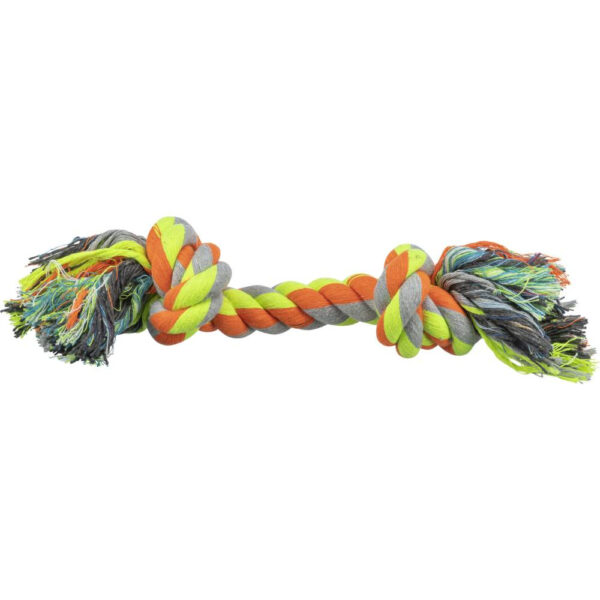 Jucărie pentru câini Trixie - Sfoară cu 2 noduri, 40 cm