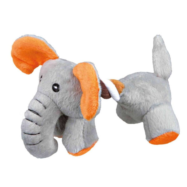Jucărie pentru câini Elefant din plus cu sunet - Trixie, 17 cm