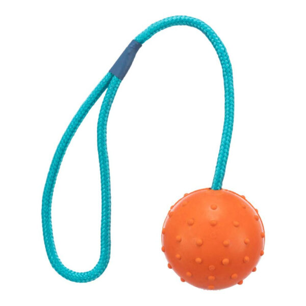 Minge din Cauciuc cu Sfoară pentru Câini Trixie - Ø6x30 cm