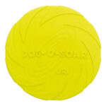 Frisbee din Cauciuc pentru Câini Tineri - 15 cm, Trixie, Culoare Lime