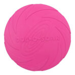 Disc Frisbee din Cauciuc Roz pentru Câini Tineri - Trixie, 24 cm