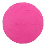 Disc Frisbee din Cauciuc Roz pentru Câini Tineri - Trixie, 24 cm