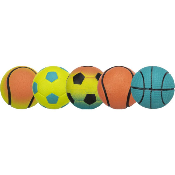 Minge Neon pentru Câini din Cauciuc Spumant, 4.5 cm - Trixie