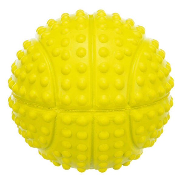 Minge din Cauciuc cu Sunet pentru Câini - Trixie, 5.5 cm, Lime