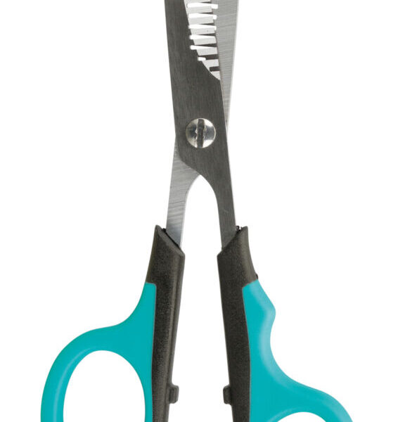 Foarfeca Dublă Trixie pentru Rarire, 16 cm, Oțel Inoxidabil