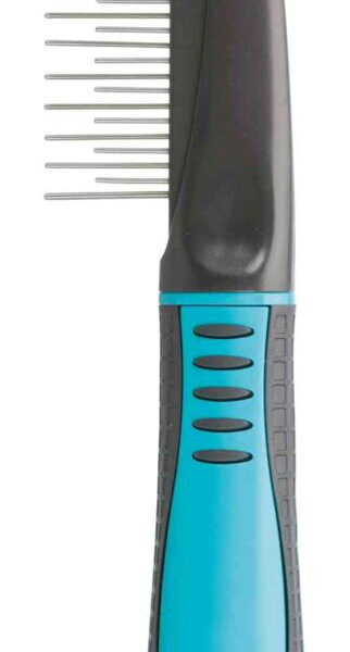 Pieptene Trixie pentru Descalcirea Blănii, 22 cm, Dinti Alternanti