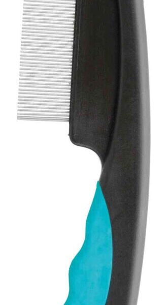 Pieptene Trixie pentru Purici și Praf, 15 cm, cu Mâner Ergonomic