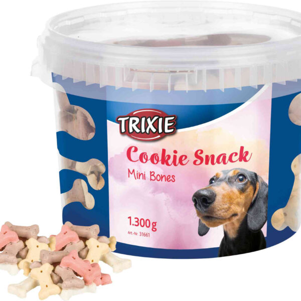 Biscuiți Mini Oase Trixie pentru Câini, 1.3 kg - Recompense Delicioase