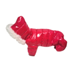 Salopeta de Iarna rosie pentru Caini - SuperCozy by PetOne Couture - imagine 3