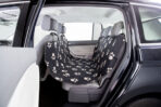 Husă Protectie Bancheta Auto Trixie, 140x145 cm, Negru/Bej