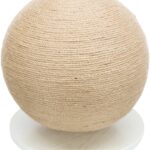 Minge de Zgariat Trixie din Sisal cu Bază din Lemn, 29 cm
