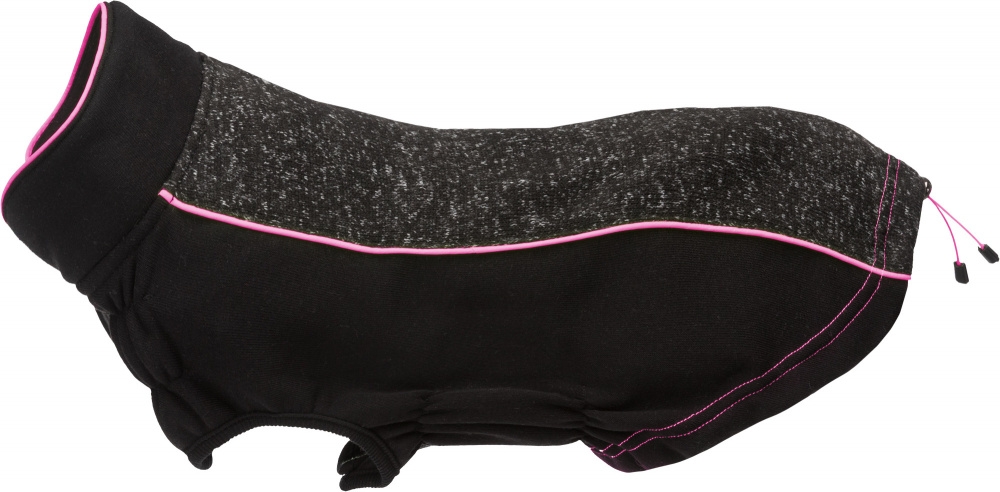Pulover Trixie Hudson pentru câini, S: 36cm, Negru/Roz Pulover Trixie Hudson pentru câini, S: 36cm, Negru/Roz