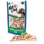 Recompense Premium pentru Câini Mini Sandwich cu Iepure 80g KidDog