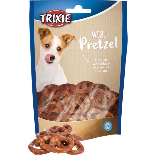 Mini Covrigi cu Pui Trixie pentru Câini, 100 g - Recompense Delicioase Mini Covrigi cu Pui Trixie pentru Câini, 100 g - Recompense Delicioase
