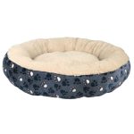 Pat Trixie Tammy Albastru/Bej, 50 cm, Plus Moale cu Perna Atașată