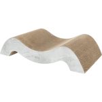 Carton Zgariat Trixie Wave XXL pentru Pisici Mari, Gri, 64x14x37 cm