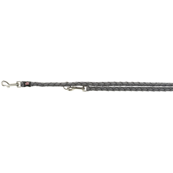 Lesa Reglabilă Trixie Cavo 2m, 18mm, Grafit pentru Câini L-XL
