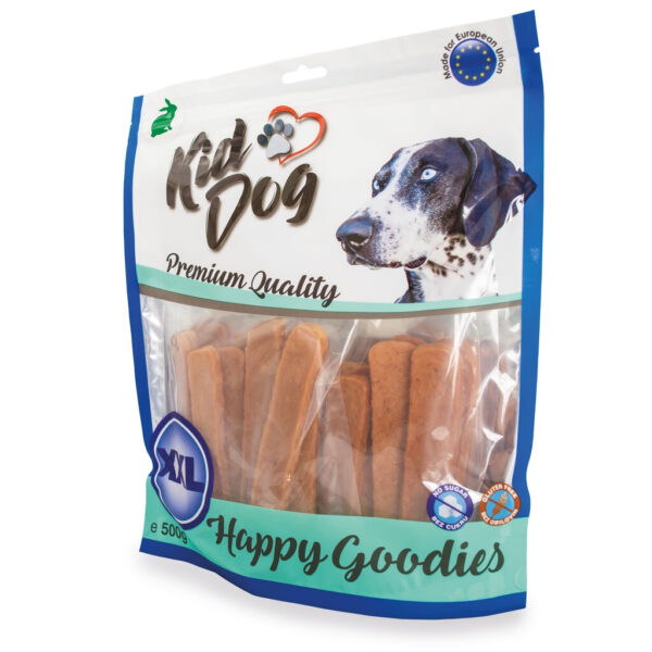 Recompense KidDog pentru Câini cu Fileuri de Iepure, 500 g